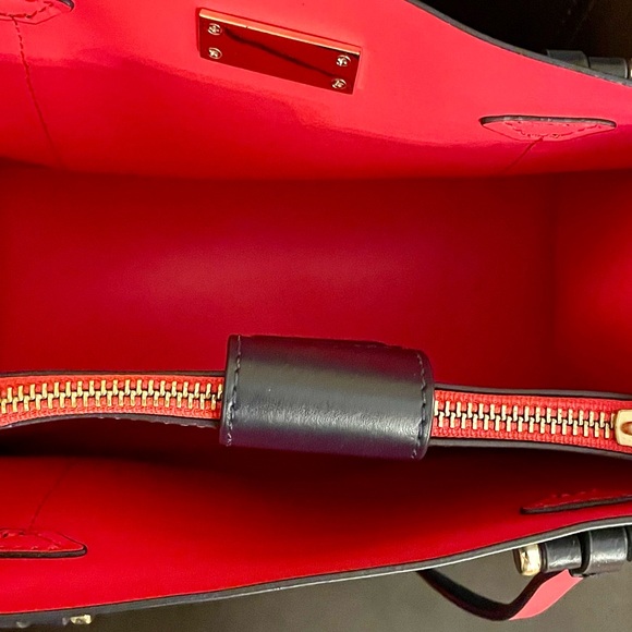 Kate Spade New York - BRAND NEW Royal Blue & Coral Pink Satchel - Picture 7 of 9